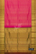 Pink Kanchipuram Silk Saree