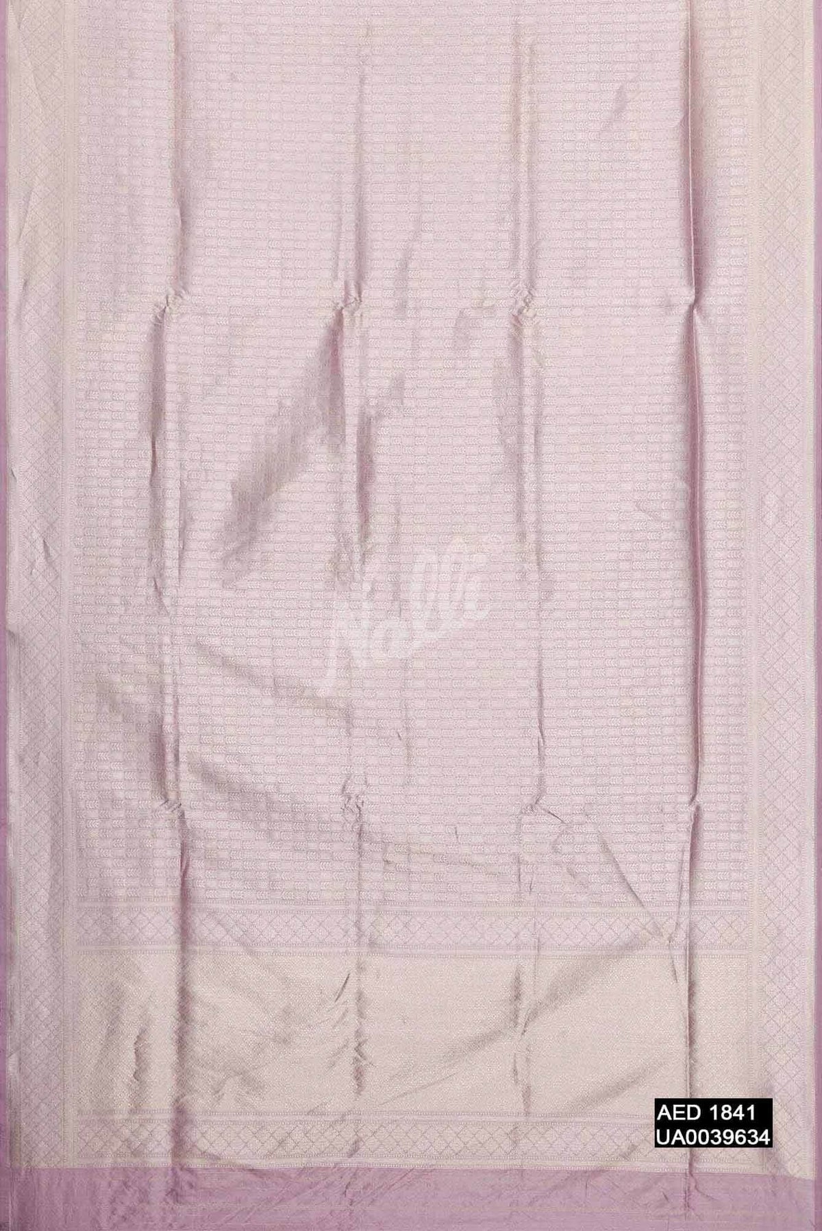 Lavender Banarasi Silk Saree