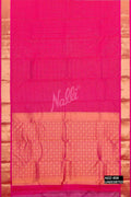 Pink Kanchipuram Silk Saree