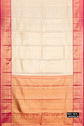 Sandal Kanchipuram Tissue Silk Saree