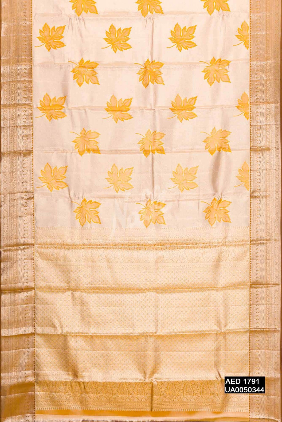 Silver Kanchipuram Tissue Silk Saree