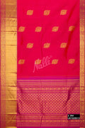 Orange Kanchipuram Silk Saree