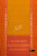 Yellow Kanchipuram Silk Saree