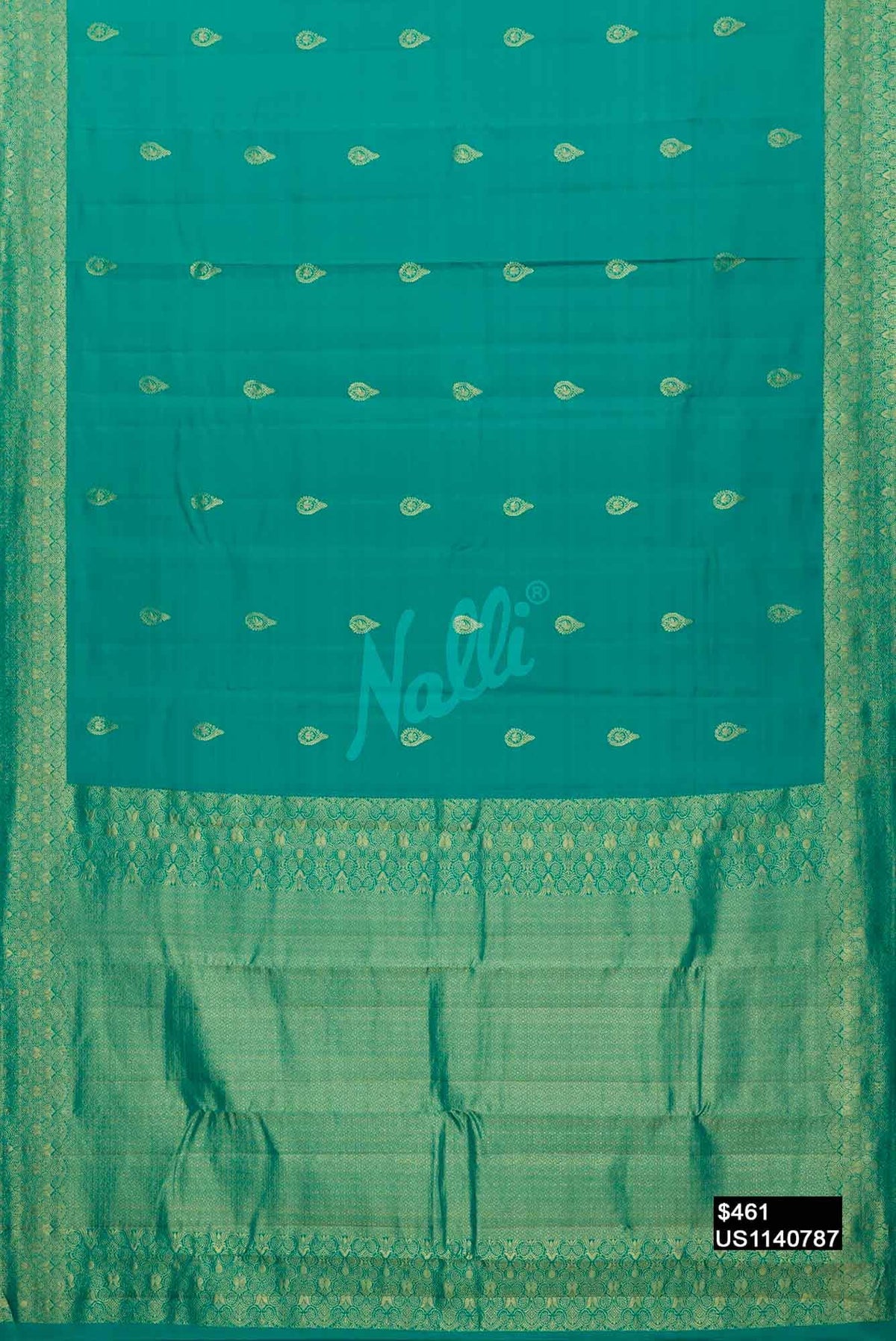 Green Kanchipuram Silk Saree