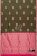 Mehandi Green Kanchipuram Silk Saree