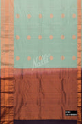 Blue Kanchipuram Silk Saree