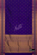 Royal Blue Kanchipuram Silk Saree
