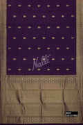 Violet Kanchipuram Silk Saree