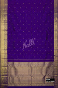 Violet Kanchipuram Silk Saree