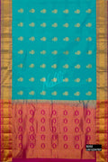 Blue Kanchipuram Silk Saree