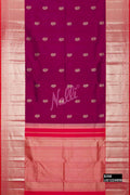 Magenta Kanchipuram Silk Saree