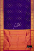 Violet Kanchipuram Silk Saree