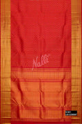 Red Kanchipuram Silk Saree
