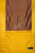 Violet Kanchipuram Silk Saree