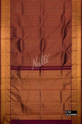 Maroon Kanchipuram Silk Saree
