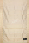 Off White Kanchipuram Silk Saree