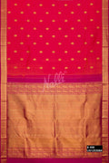 Orange Kanchipuram Silk Saree