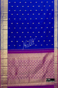 Royal Blue Kanchipuram Silk Saree
