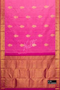 Pink Kanchipuram Silk Saree