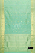 Pista Green Kanchipuram Silk Saree