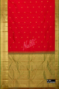 Red Kanchipuram Silk Saree