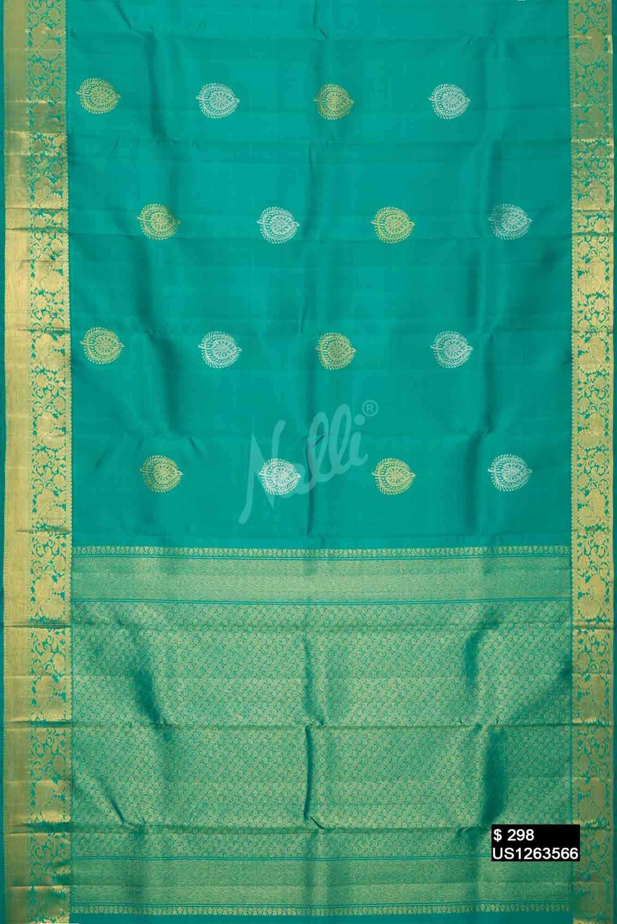 Green Kanchipuram Silk Saree