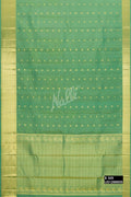 Pista Green Kanchipuram Silk Saree