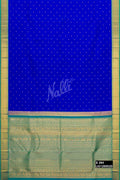 Royal Blue Kanchipuram Silk Saree
