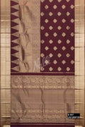 Brown Kanchipuram Silk Saree
