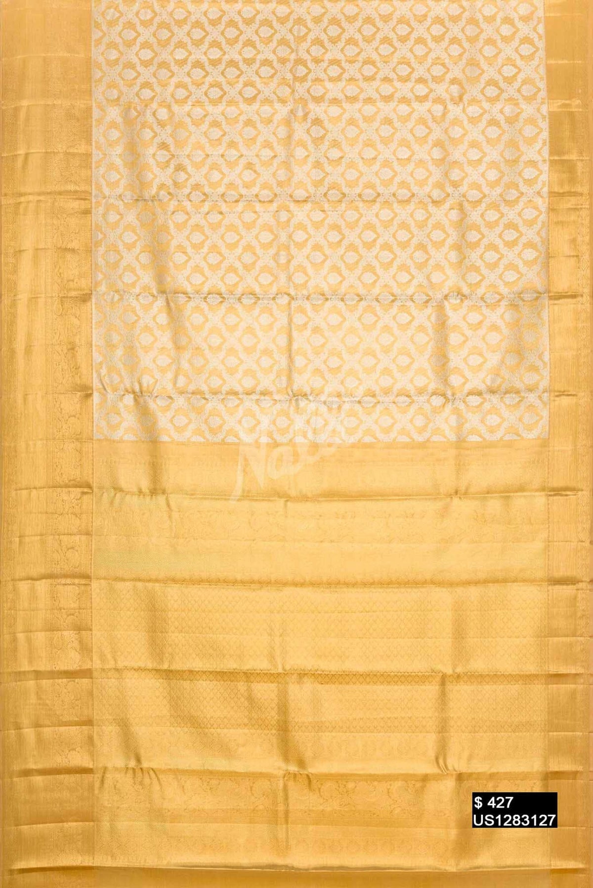 Gold Kanchipuram Tissue Silk Saree