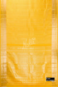 Yellow Kanchipuram Silk Saree