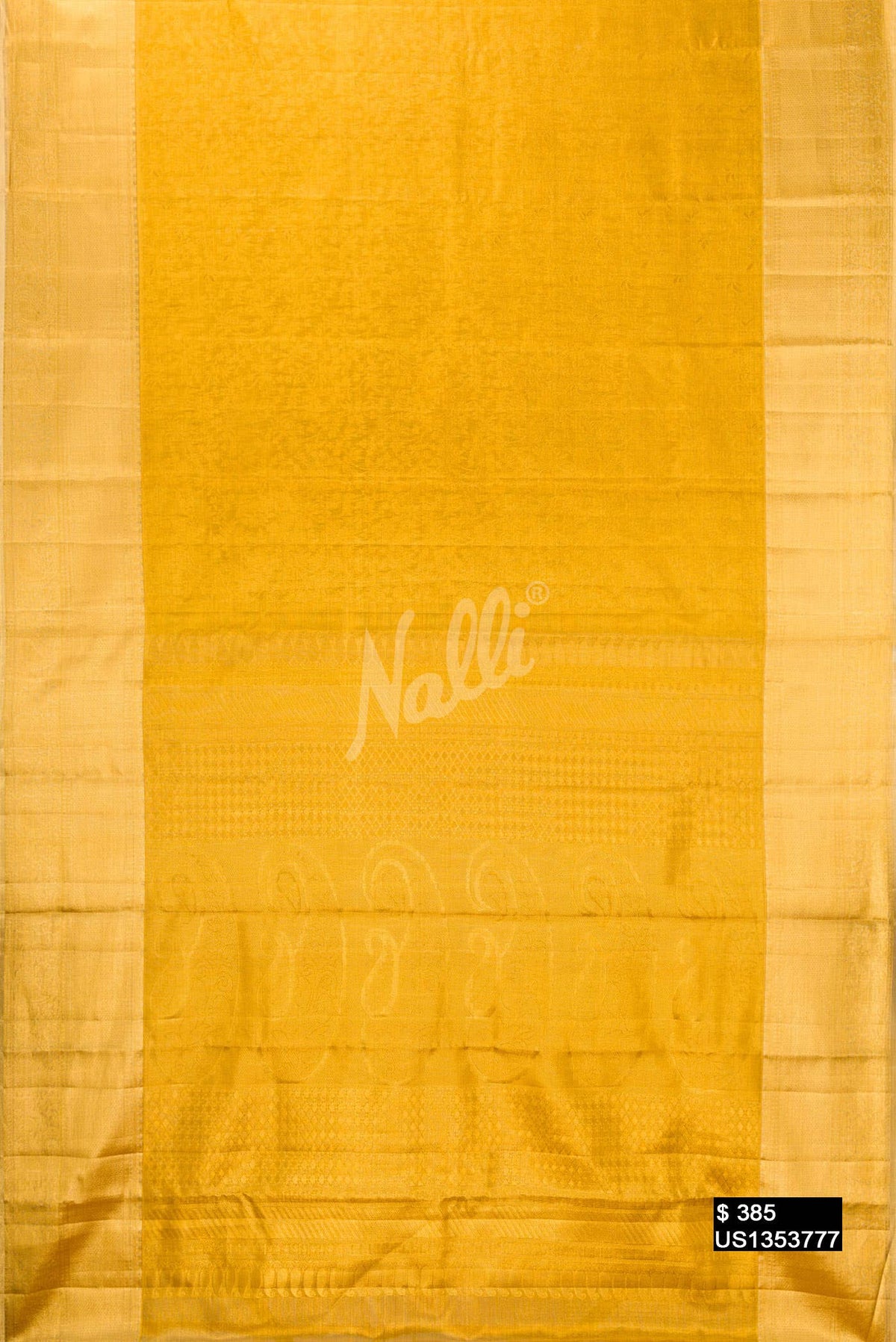 Gold Kanchipuram Tissue Silk Saree