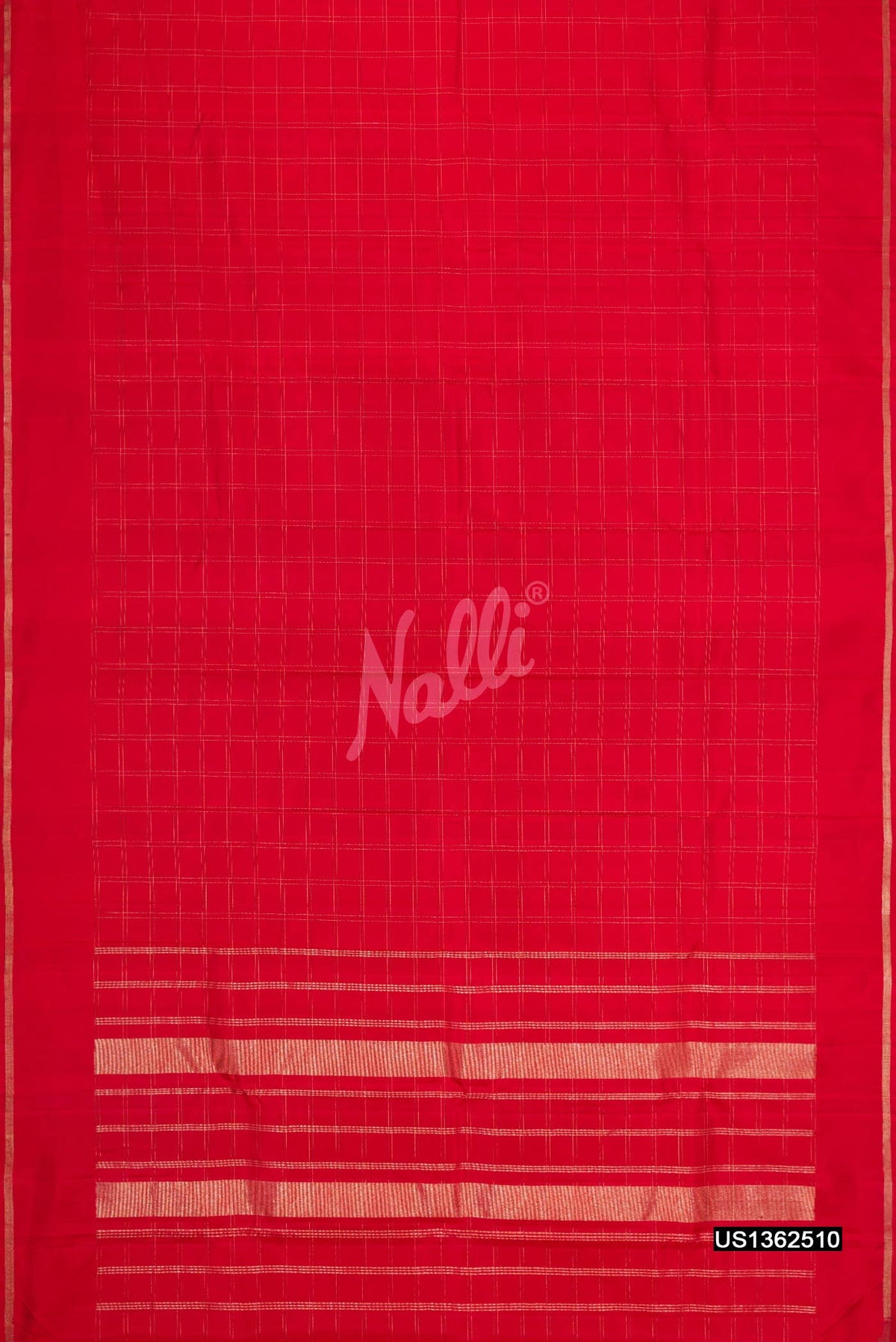 Red Kanchipuram Silk Saree