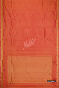 Orange Kanchipuram Silk Saree