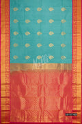 Light Blue Kanchipuram Silk Saree