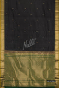 Black Kanchipuram Silk Saree